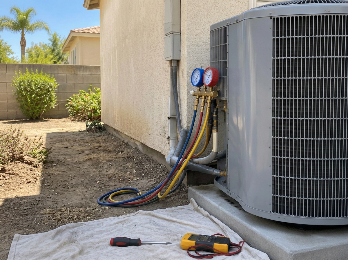 Residential air conditioning service